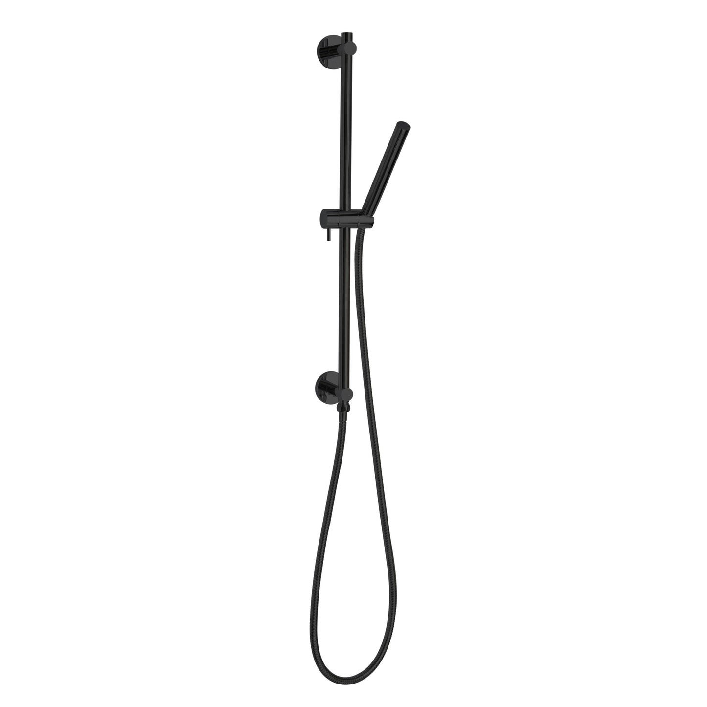 ThermaSol Hand Shower Wand round in Matte Black Finish Matte Black / Round ThermaSol 15-1001-mb.jpg