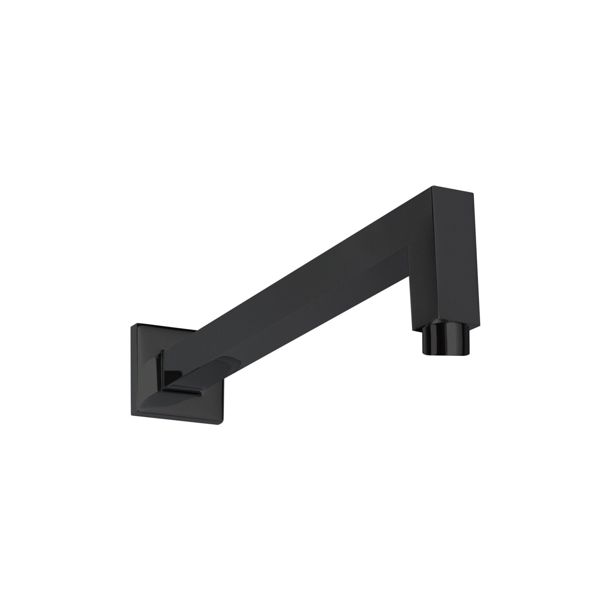 ThermaSol 16" - 90 Degree Wall Shower Arm Square in Matte Black Finish Matte Black / Square ThermaSol 15-1004-mb.jpg