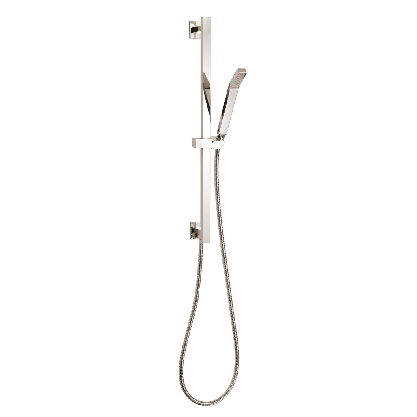 ThermaSol Hand Shower Wand Square in Polished Nickel Finish Polished Nickel / Square ThermaSol 15-1005-pn.jpg