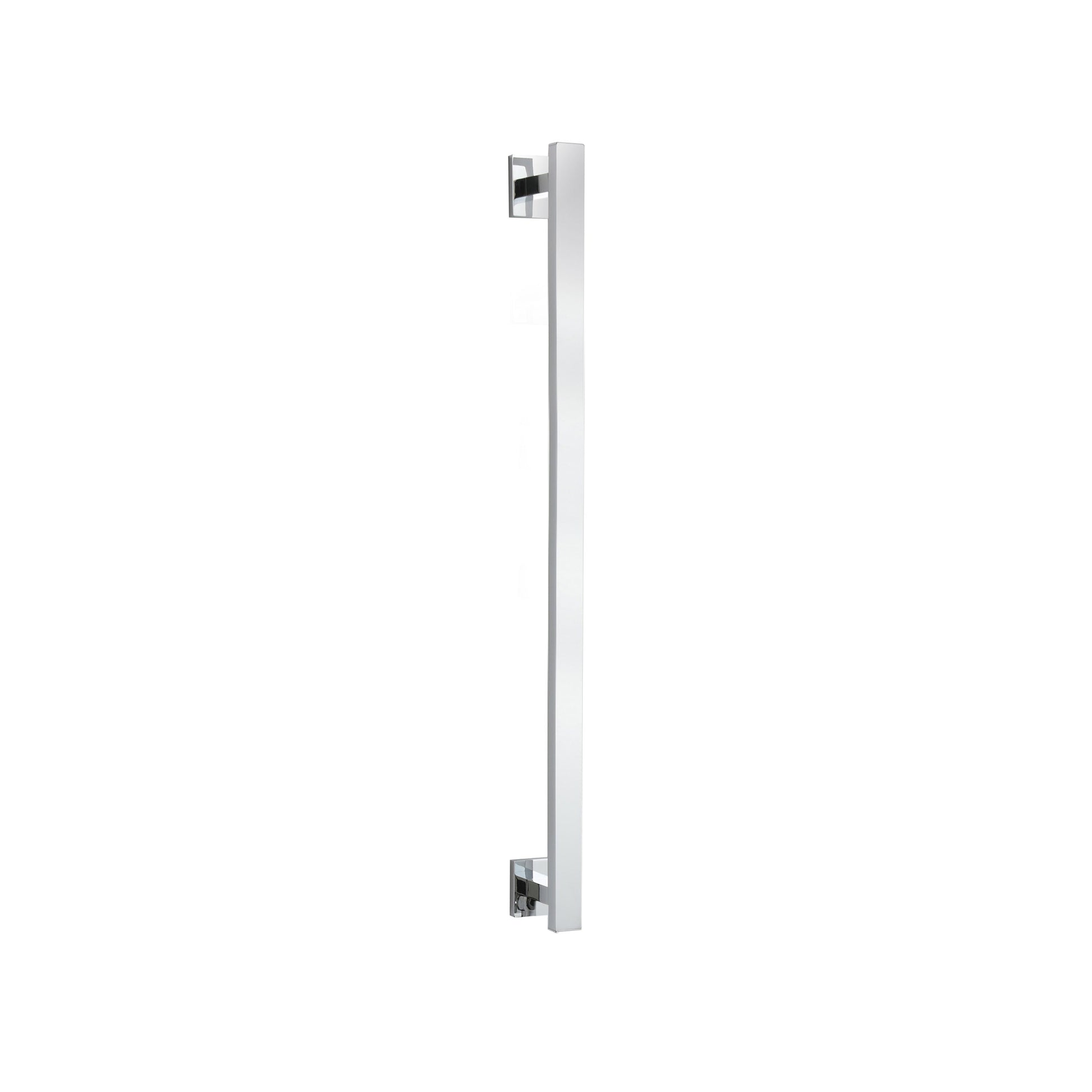 ThermaSol Shower Rail W/integral Water Way Square in Polished Chrome Finish Polished Chrome / Square ThermaSol 15-1006-pc.jpg