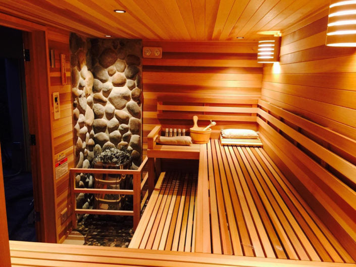 Finlandia Sauna 7' x 10' x 7' Pre-Cut Sauna Kit Standard Option / 7 Foot Tall / No Backrest,Standard Option / 7 Foot Tall / Backrest + $429.00,Standard Option / 7 Foot Tall / Backrest & Skirts + $1869.00,Standard Option / 8 Foot Tall + $482.46 / No Backre