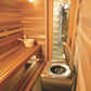 Finlandia Sauna 3' x 4' x 7' Pre-Cut Sauna Kit Standard Option / 7 Foot Tall / No Backrest,Standard Option / 7 Foot Tall / Backrest + $171.60,Standard Option / 7 Foot Tall / Backrest & Skirts + $351.60,Standard Option / 8 Foot Tall + $198.66 / No Backrest