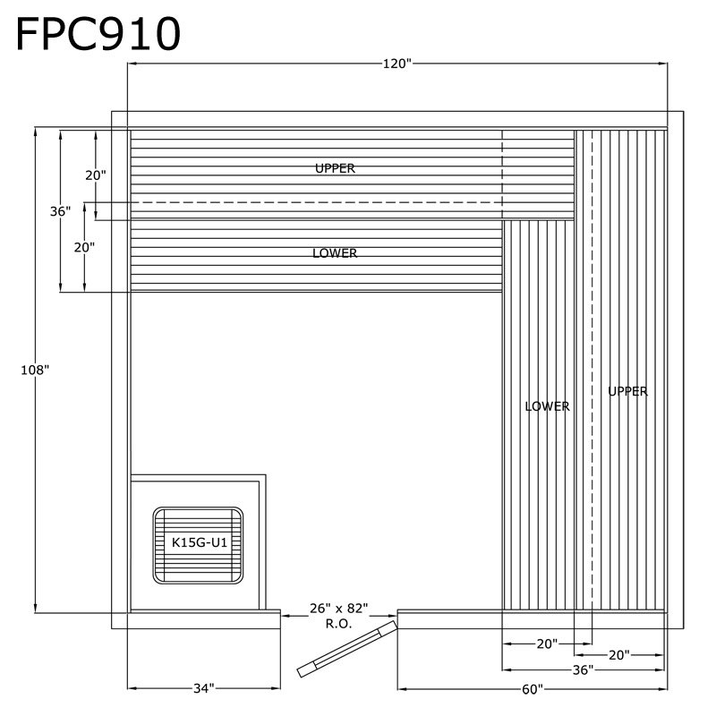 Finlandia Sauna 9' x 10' x 7' Pre-Cut Sauna Kit Standard Option / 7 Foot Tall / No Backrest,Standard Option / 7 Foot Tall / Backrest + $429.00,Standard Option / 8 Foot Tall + $539.22 / No Backrest,Standard Option / 8 Foot Tall + $539.22 / Backrest + $429.