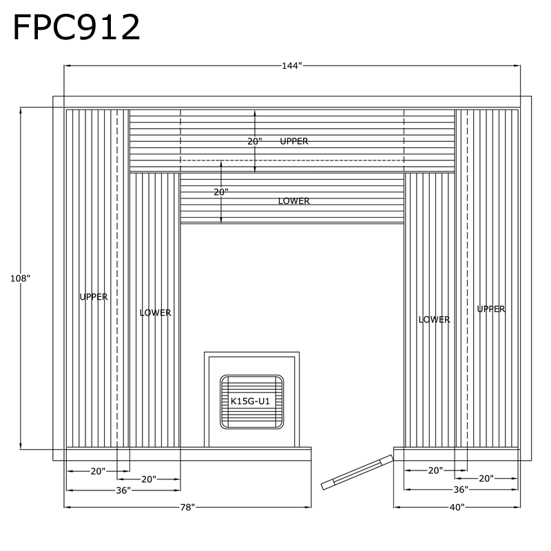 Finlandia Sauna 9' x 12' x 7' Pre-Cut Sauna Kit Standard Option / 7 Foot Tall / No Backrest,Standard Option / 7 Foot Tall / Backrest + $514.80,Standard Option / 8 Foot Tall + $595.98 / No Backrest,Standard Option / 8 Foot Tall + $595.98 / Backrest + $514.