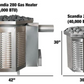 Scandia 40K BTU Gas Sauna Heater Natural Gas / Standing Pilot / Horizontal,Natural Gas / Standing Pilot / Vertical,Natural Gas / Piezo / Horizontal,Liquid Propane / Standing Pilot / Horizontal,Liquid Propane / Standing Pilot / Vertical,Liquid Propane / Pi