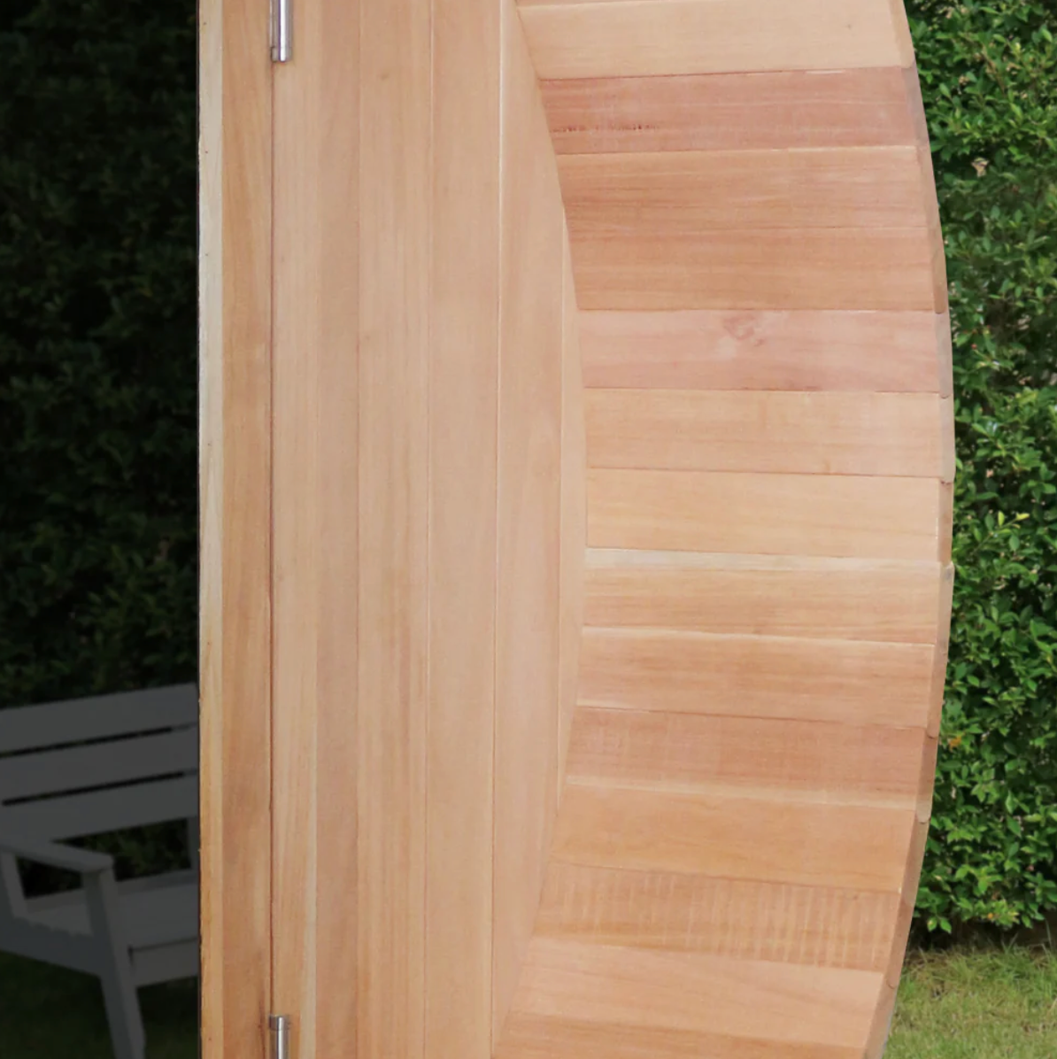 Scandia Electric Barrel Sauna Kit with Canopy 6'W x 5'D x 6'H / Wood,6'W x 5'D x 6'H / Glass,6'W x 6'D x 6'H / Wood,6'W x 6'D x 6'H / Glass,6'W x 7'D x 6'H / Wood,6'W x 7'D x 6'H / Glass,6'W x 8'D x 6'H / Wood,6'W x 8'D x 6'H / Glass,6'W x 9'D x 6'H / Woo