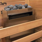 Scandia Electric Ultra Sauna Heater - Small (3.0-4.5KW) 3.0 KW / 208V 1PH / 60 Min - Thermostat on Control Box,3.0 KW / 208V 1PH / 60 Min - Thermostat on Heater,3.0 KW / 208V 1PH / 24 Hour - Thermostat on Control Box,3.0 KW / 240 1PH / 60 Min - Thermostat