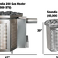 Scandia 80K BTU Gas Sauna Heater Natural Gas / Standing Pilot / Horizontal,Natural Gas / Standing Pilot / Vertical,Natural Gas / Piezo / Horizontal,Liquid Propane / Standing Pilot / Horizontal,Liquid Propane / Standing Pilot / Vertical,Liquid Propane / Pi