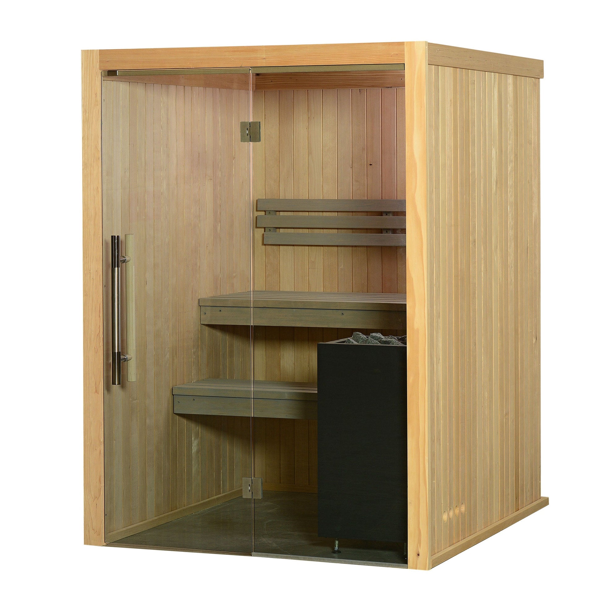 Almost Heaven Serena 3 Person Indoor Sauna Fir,Rustic Cedar Almost Heaven Sauna Serena_Vision3PGreyB.jpg