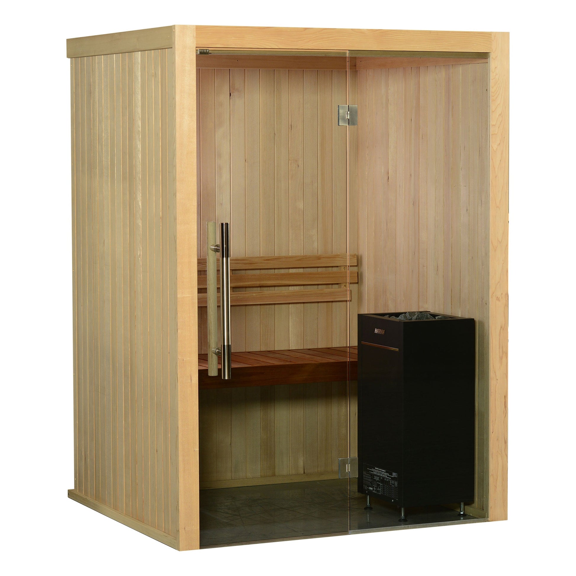 Almost Heaven Spectacle 2 Person Indoor Sauna Fir,Rustic Cedar Almost Heaven Sauna Spectacle_Vision2PBrownA.jpg