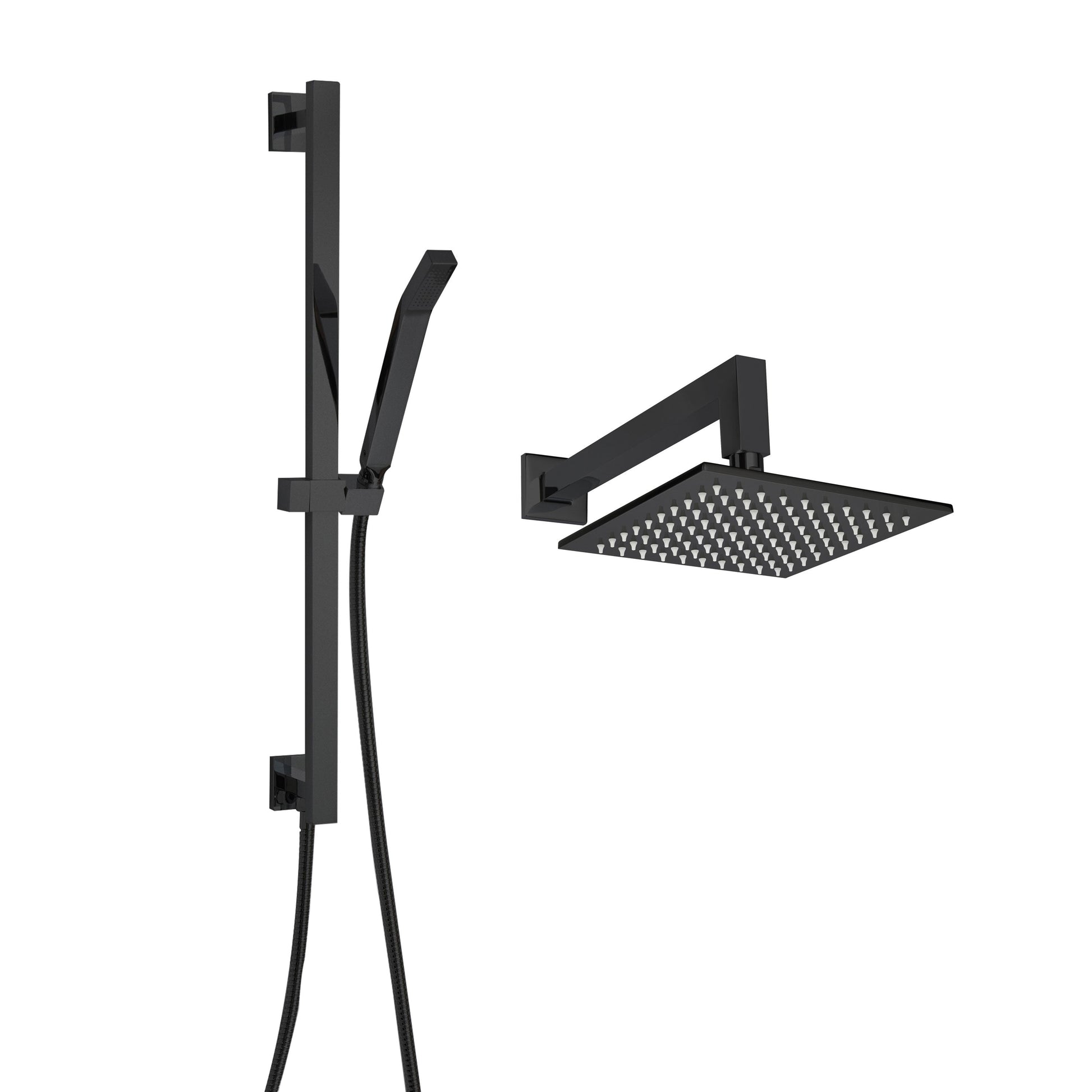 ThermaSol Complete Shower Package Square in Matte Black Finish Matte Black / Square ThermaSol cspsq-mb.jpg