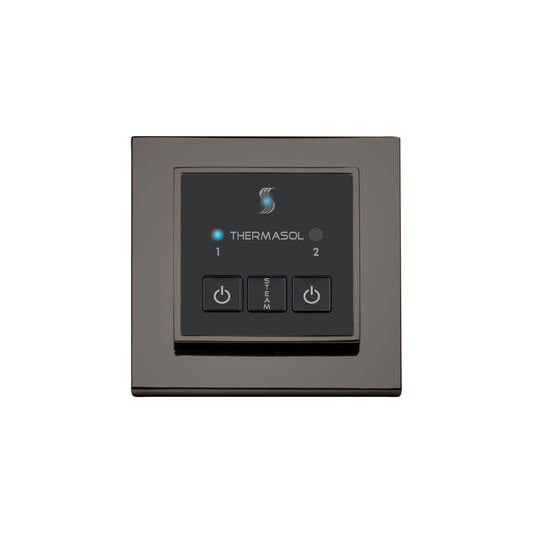 ThermaSol Easy Start Control Square in Black Nickel Finish Black Nickel / Square ThermaSol esm-bn.jpg