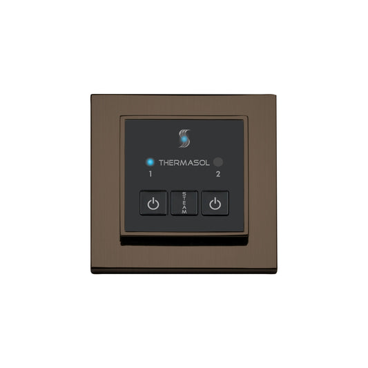 ThermaSol Easy Start Control Square in Oil Rubbed Bronze Finish Oil Rubbed Bronze / Square ThermaSol esm-orb.jpg