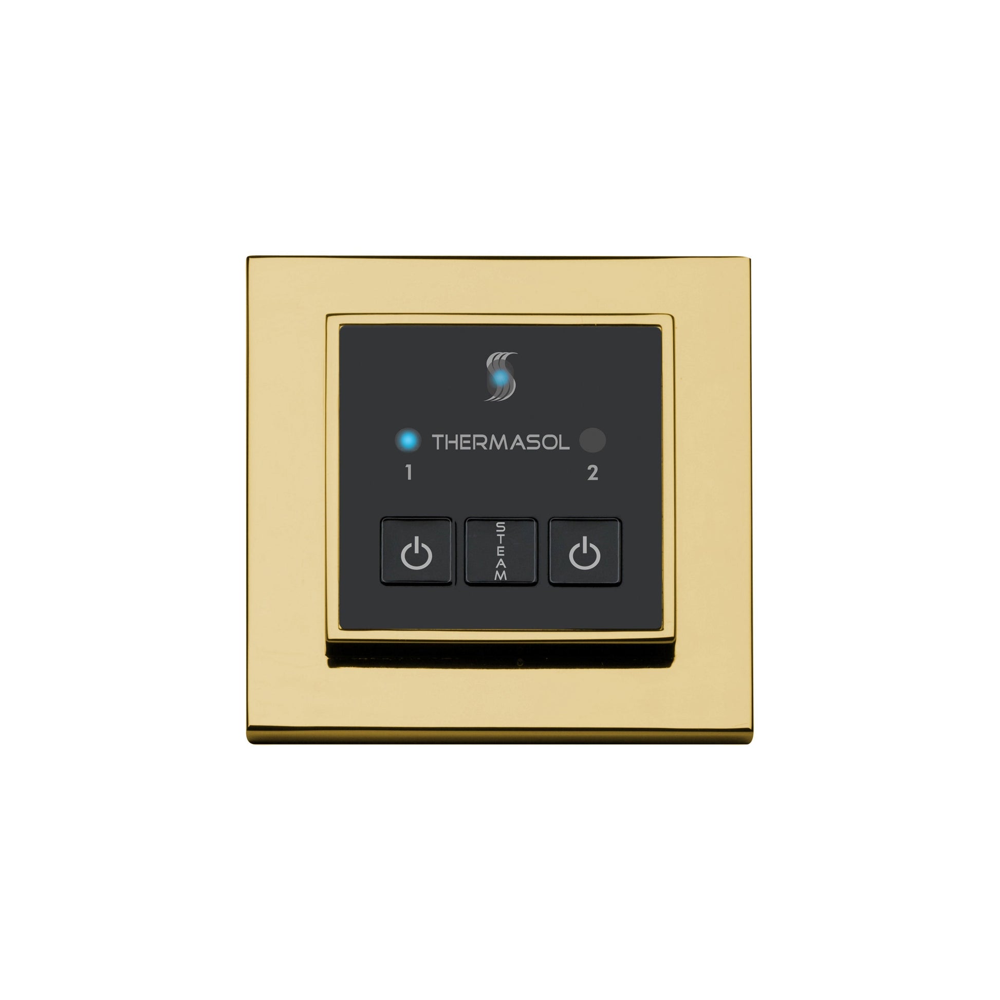 ThermaSol Easy Start Control Square in Polished Gold Finish Polished Gold / Square ThermaSol esm-pg.jpg