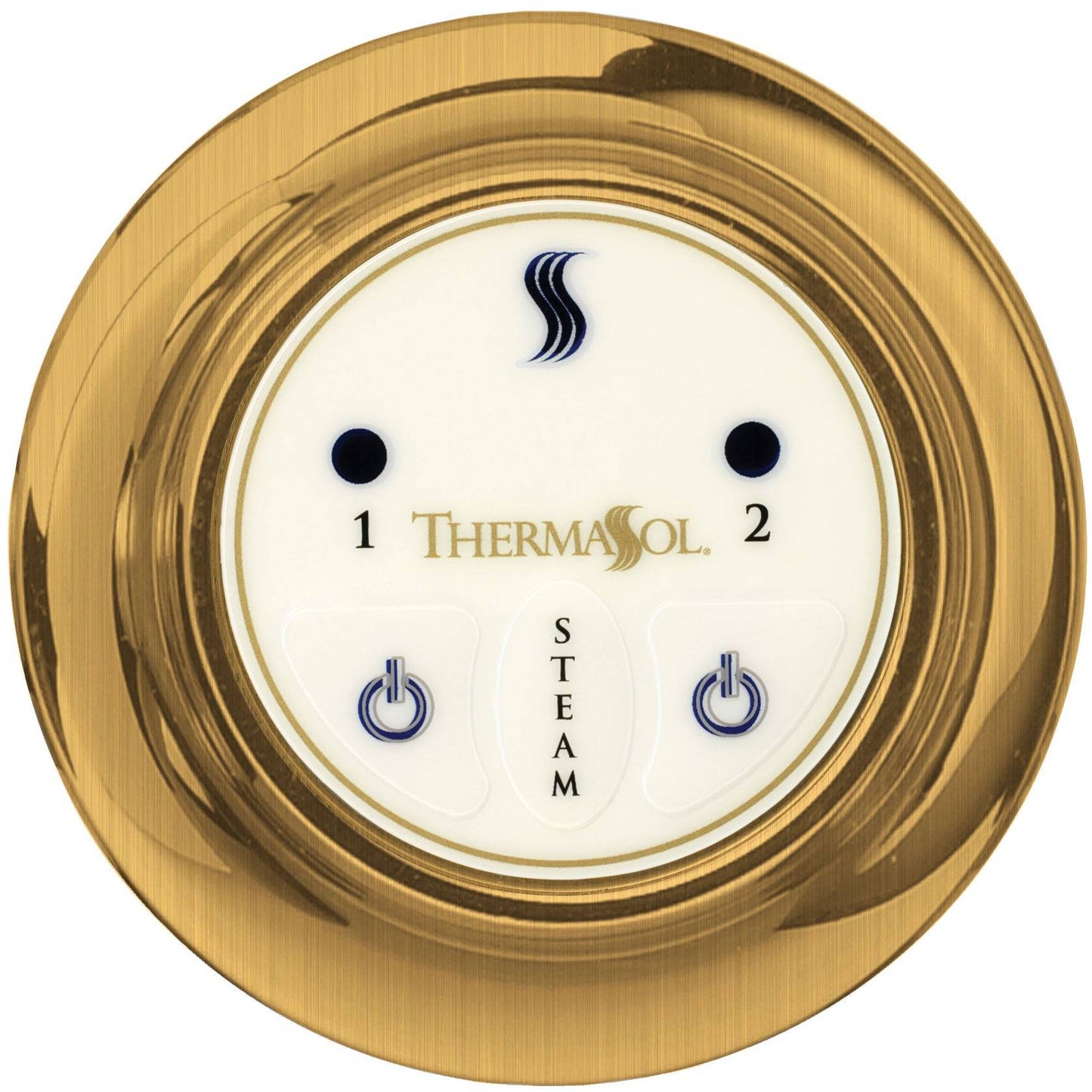 ThermaSol Easy Start Control Round in Antique Brass Finish Antique Brass / Round ThermaSol est-ab.jpg