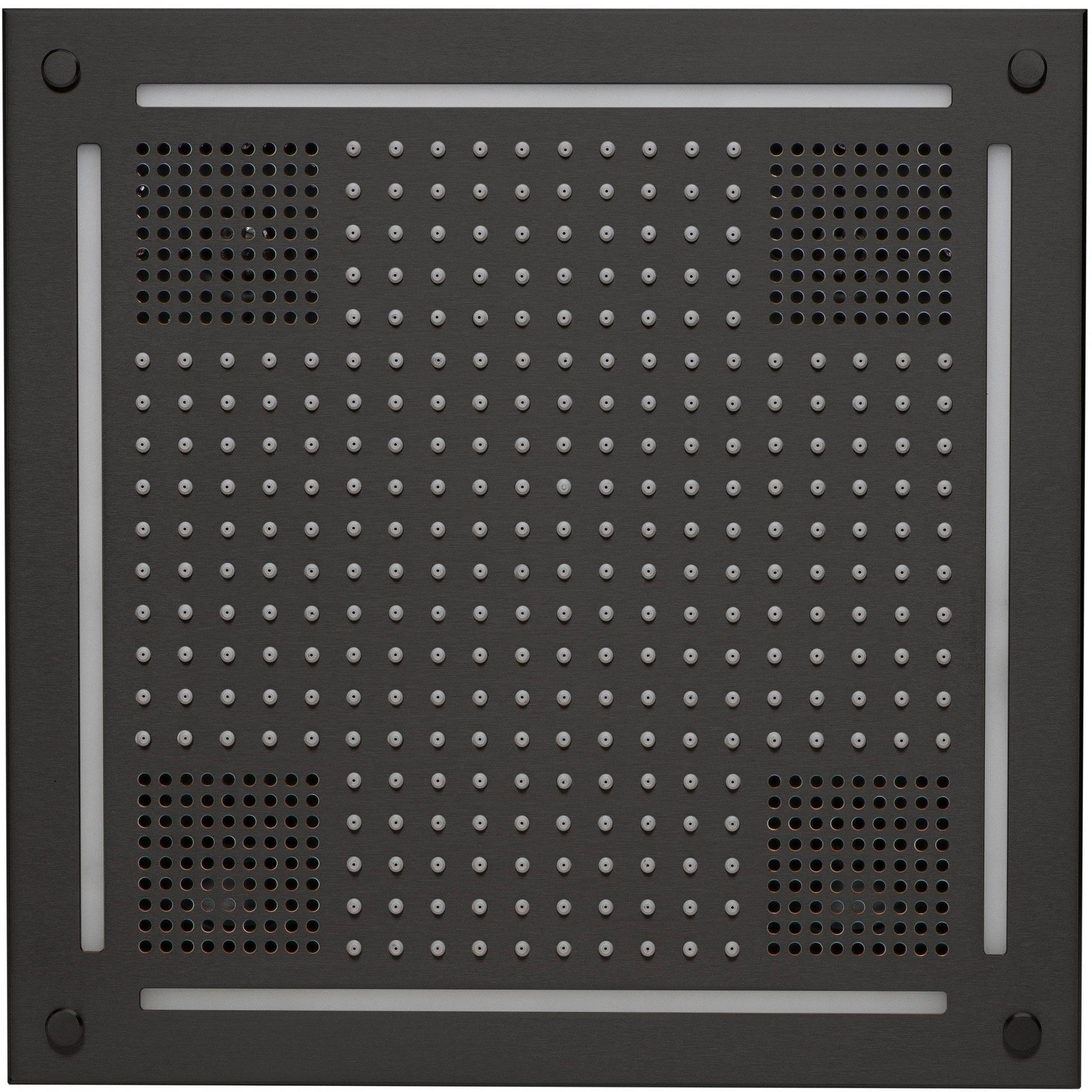 ThermaSol Hydrovive Light, Sound, Rain system Square in Matte Black Finish Matte Black / Square ThermaSol hvlsrsq-mb.jpg