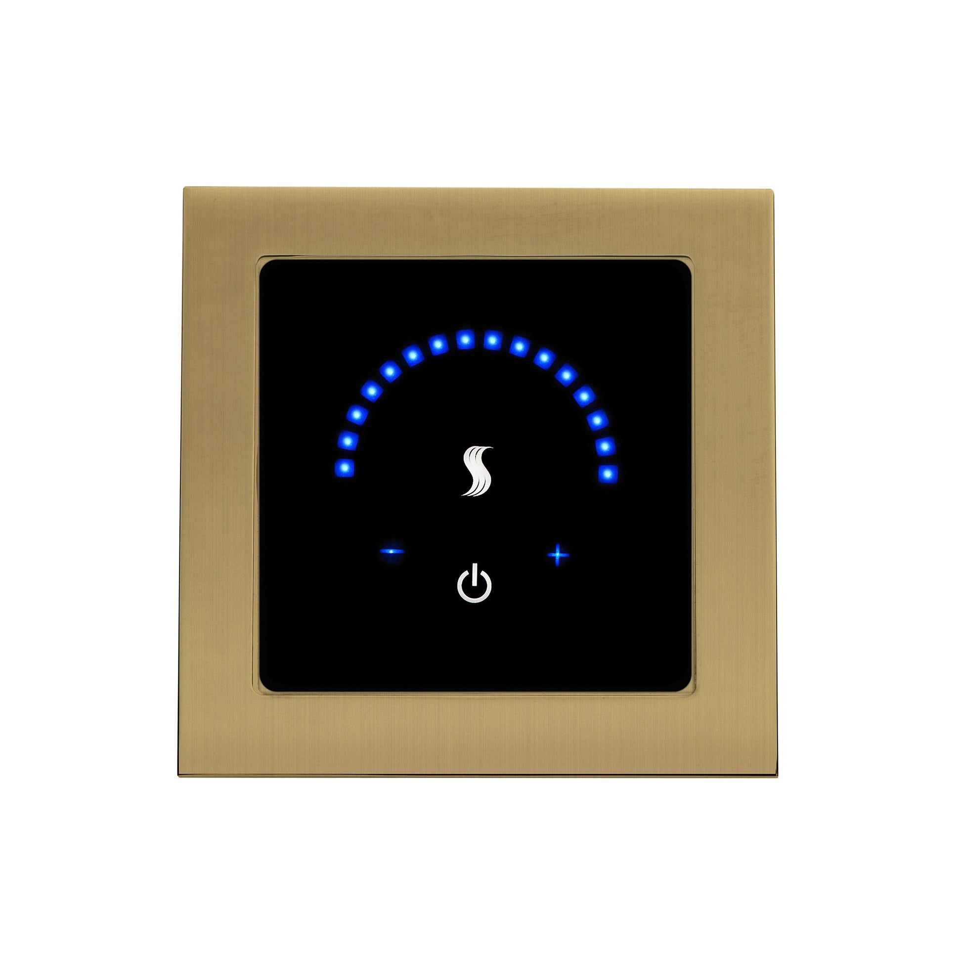 ThermaSol MicroTouch Controller Square in Satin Brass Finish Satin Brass / Square ThermaSol mtmr-sb.jpg