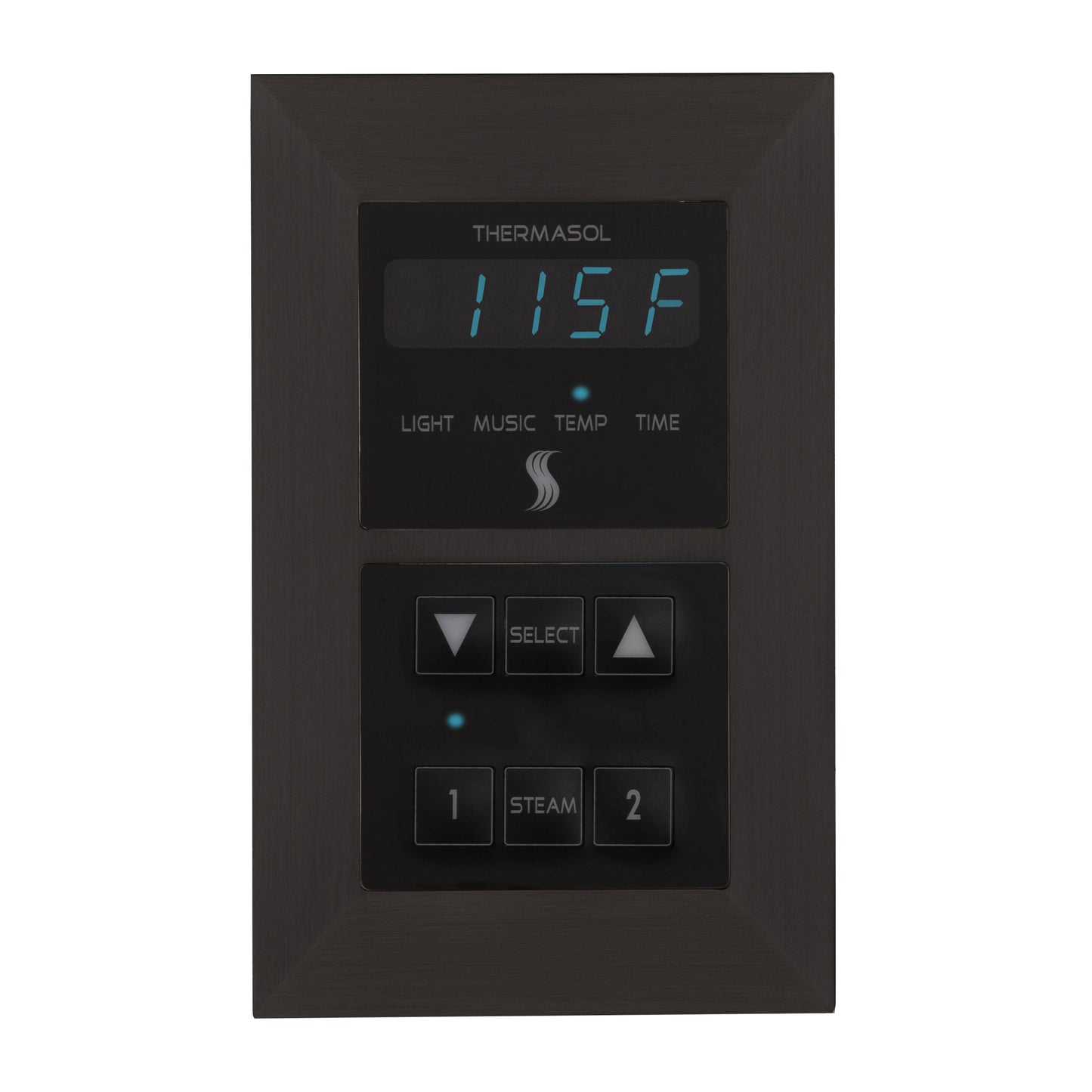 ThermaSol Signature Environment Control Square in Matte Black Finish Matte Black / Square ThermaSol semr-mb.jpg