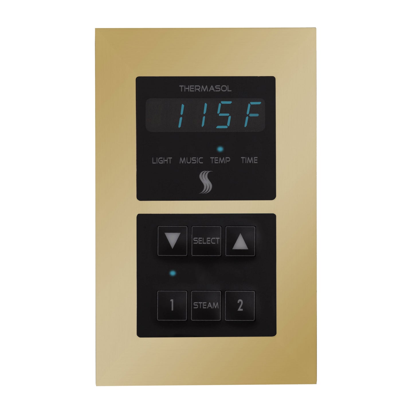 ThermaSol Signature Environment Control Square in Polished Brass Finish Polished Brass / Square ThermaSol semr-pb.jpg