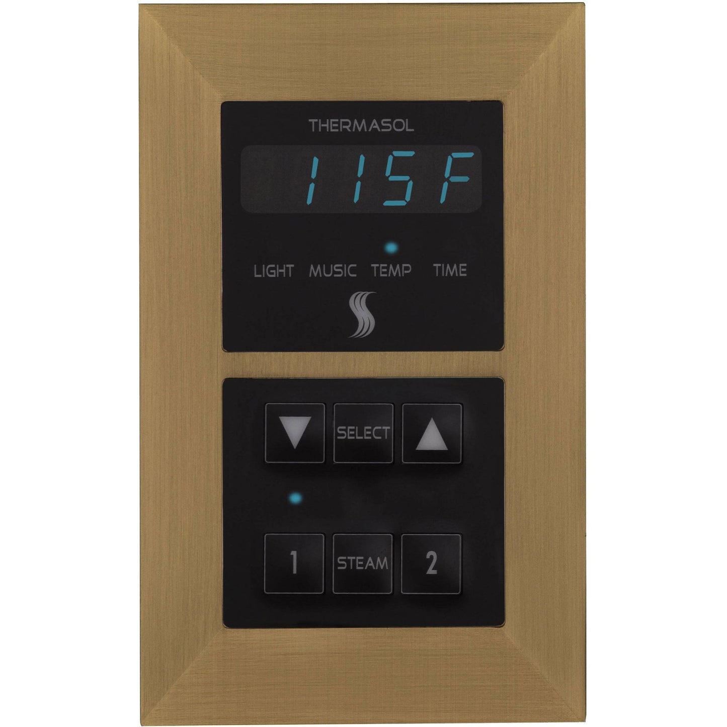 ThermaSol Signature Environment Control Square in Satin Brass Finish Satin Brass / Square ThermaSol semr-sb.jpg