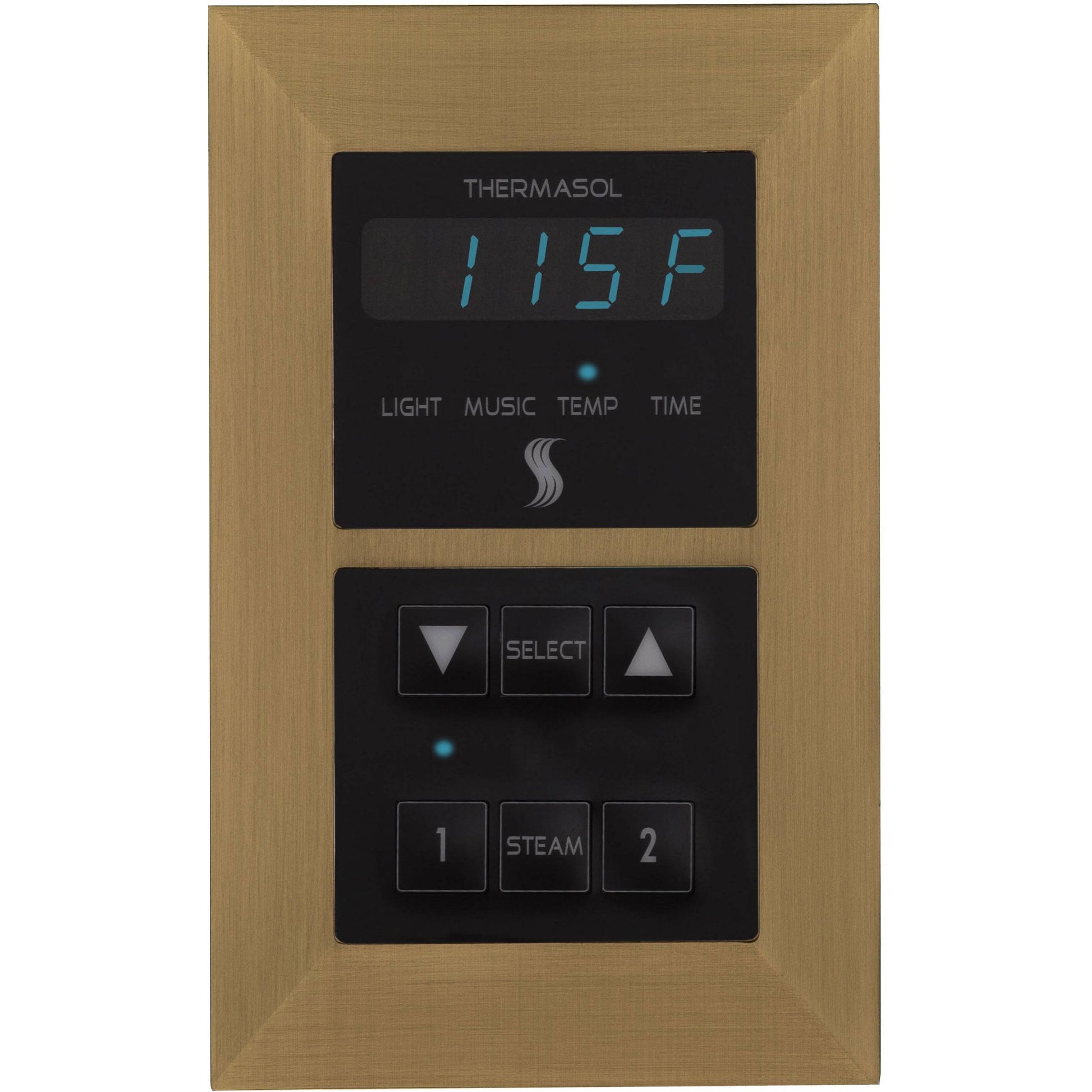 ThermaSol Signature Environment Control Square in Satin Brass Finish Satin Brass / Square ThermaSol semr-sb.jpg