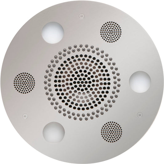 ThermaSol Serenity Light, Sound, Rain System Round in Polished Chrome Finish Polished Chrome / Round ThermaSol slsrrd-pc.jpg