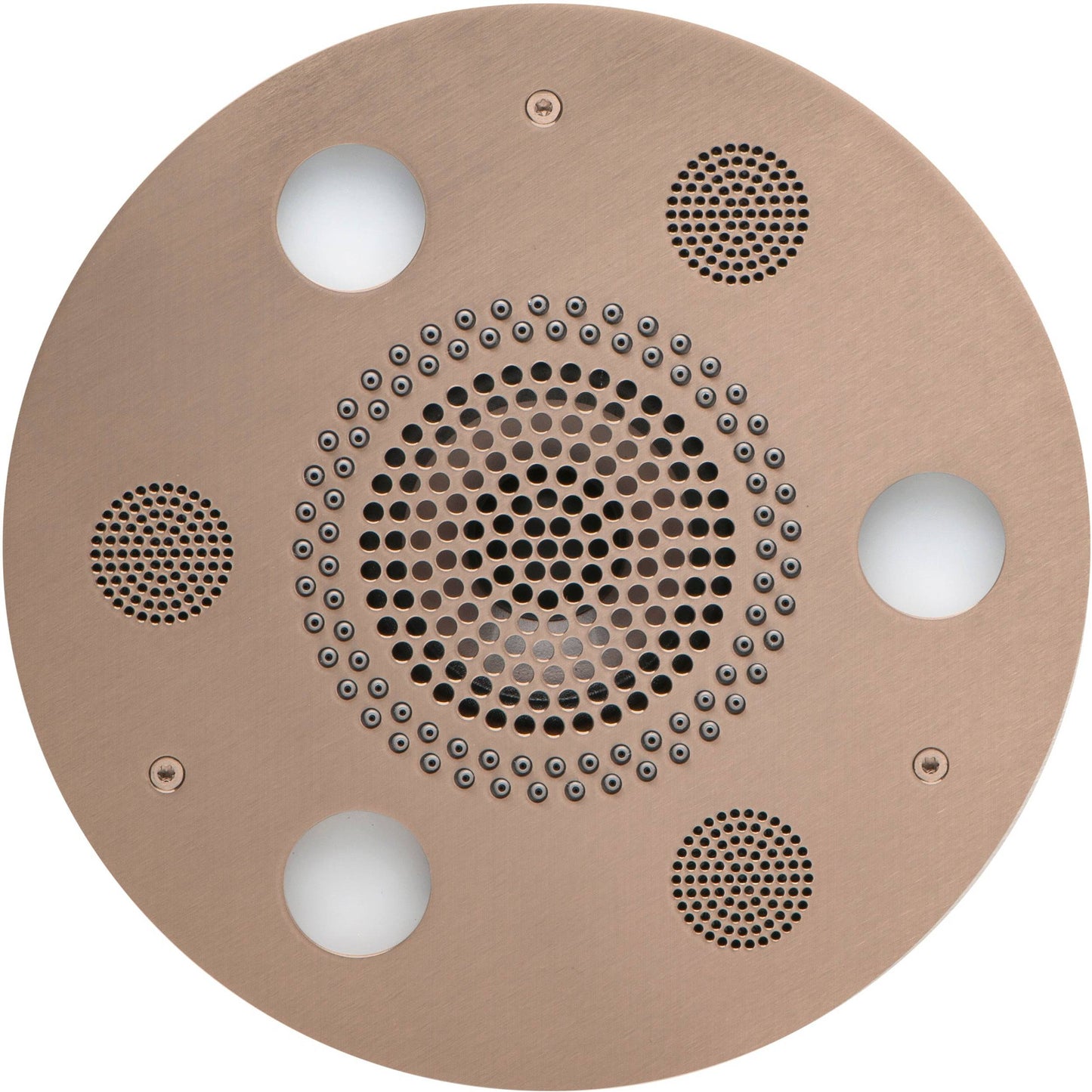 ThermaSol Serenity Light, Sound, Rain System Round in Satin Nickel Finish Satin Nickel / Round ThermaSol slsrrd-sn.jpg