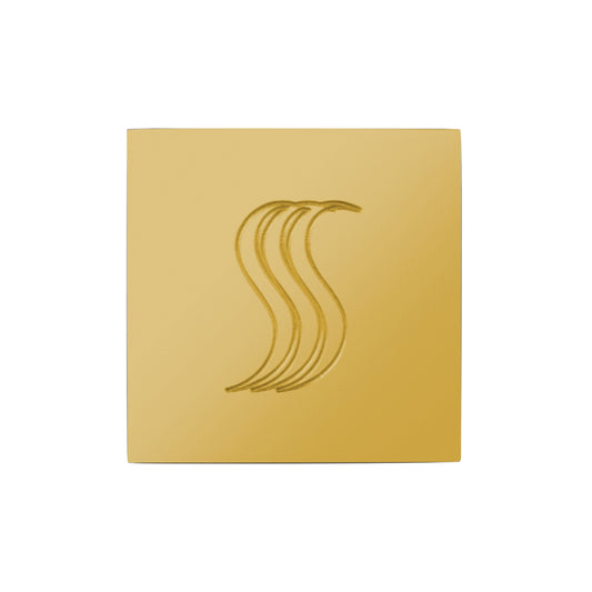 ThermaSol SteamVection Steam Head Square in Polished Gold Finish Polished Gold / Square ThermaSol svsq-pg.jpg