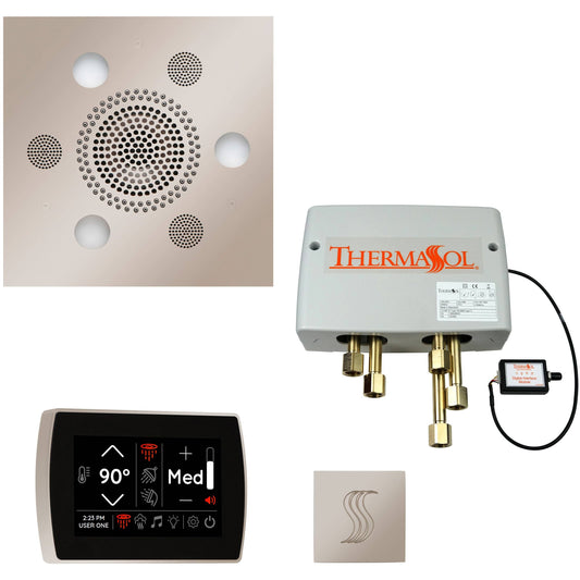 ThermaSol Total Wellness Package with SignaTouch Square in Polished Nickel Finish Polished Nickel / Square ThermaSol twpss-pn.jpg