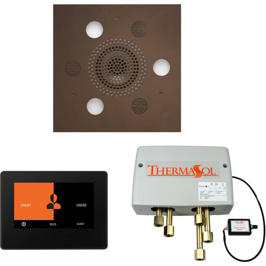 ThermaSol Wellness Shower Package with 7" ThermaTouch Square in Oil Rubbed Bronze Finish Oil Rubbed Bronze / Square / 7" ThermaSol wsp7s-orb.jpg