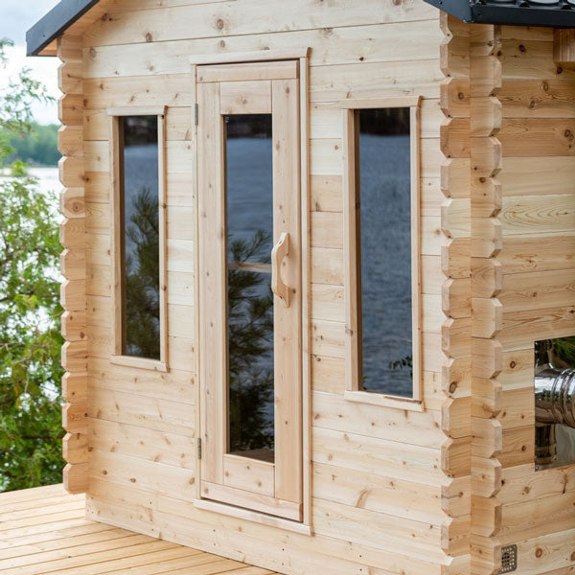 Dundalk Georgian Cabin Sauna Dundalk LeisureCraft CTC88W-3.jpg