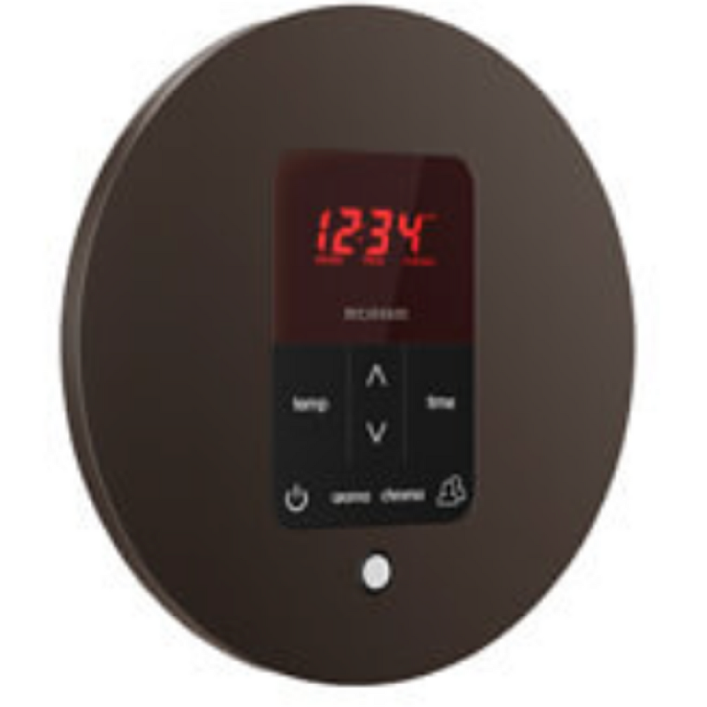 iTempoPlus Control Round / ORB - Oil Rubbed Bronze Mr Steam iTempoPlusRound-OilRubbedBronze.png