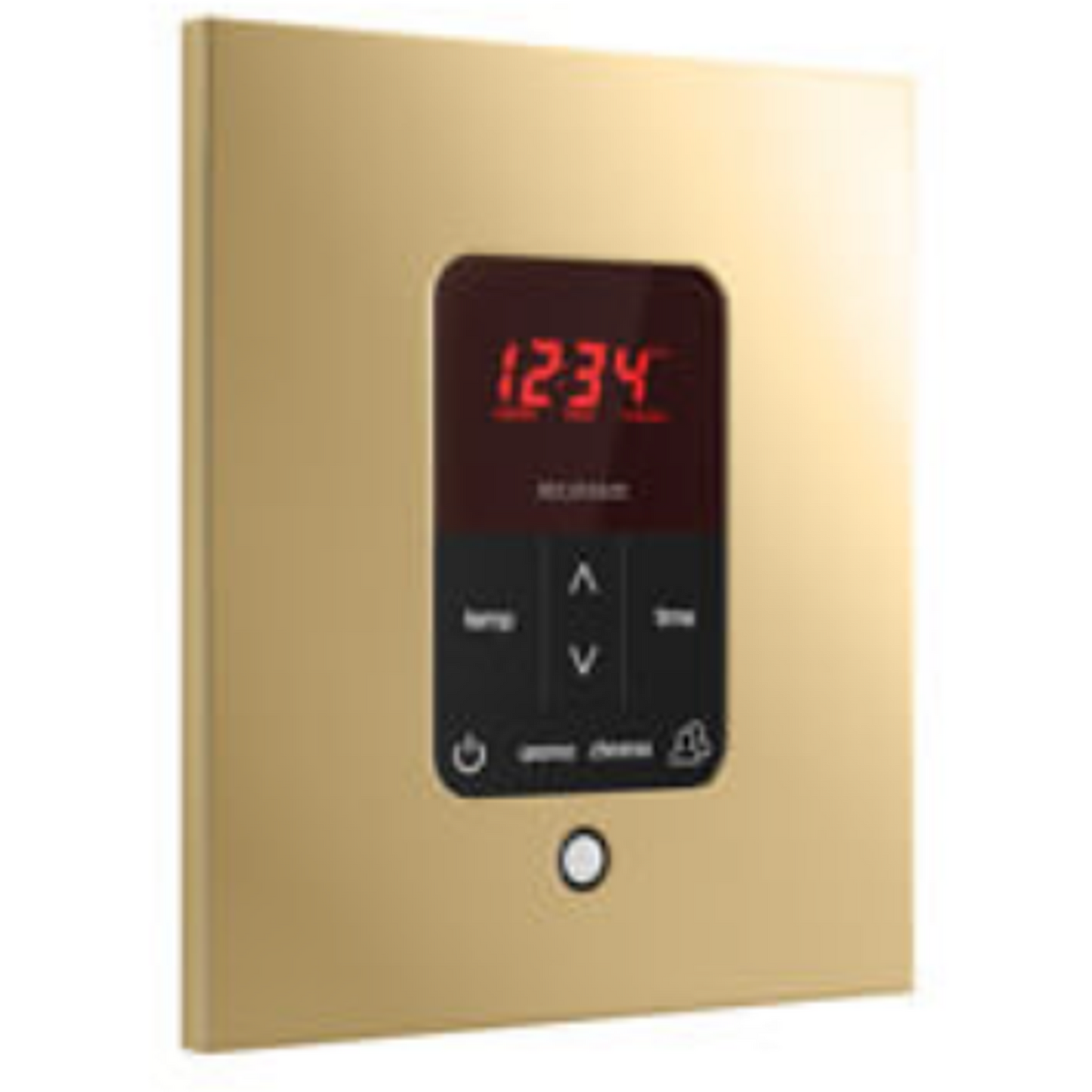 iTempoPlus Control Square / PB - Polished Brass Mr Steam iTempoPlusSquare-PolishedBrass.png